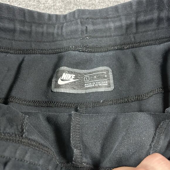 Nike Sportswear Tech Fleece Mens Large Joggers Sweatpants Black CW4292-010 - Picture 3 of 11